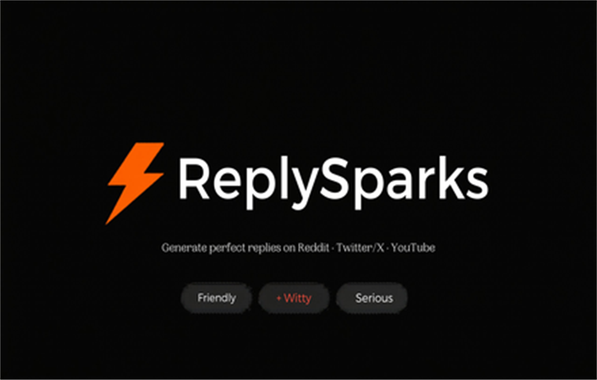 ReplySparks — AI Reply Assistant