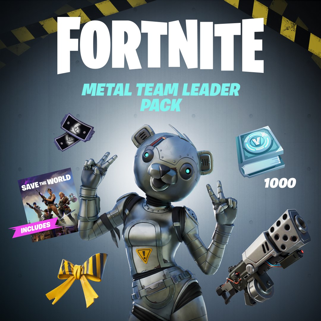 Fortnite - Metal Team Leader Pack