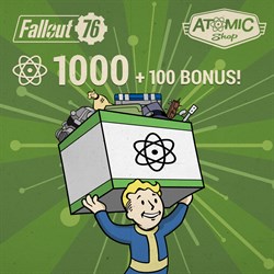 Fallout 76: 1000 (+100 Bonus) Atoms (PC)