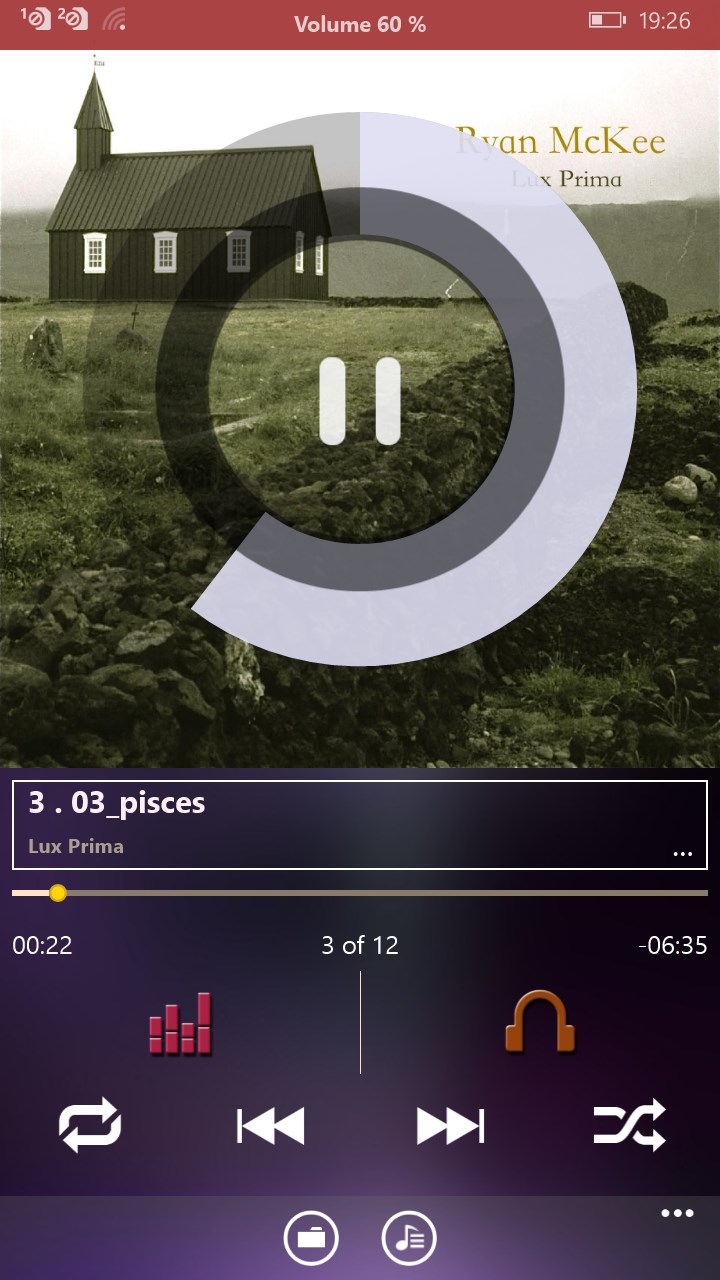 Equalizer Music Player for Windows 10 Mobile