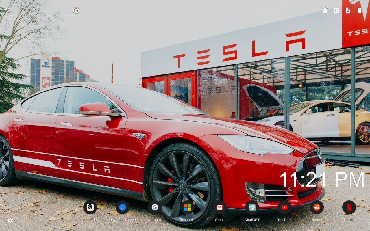 Tesla Wallpaper New Tab