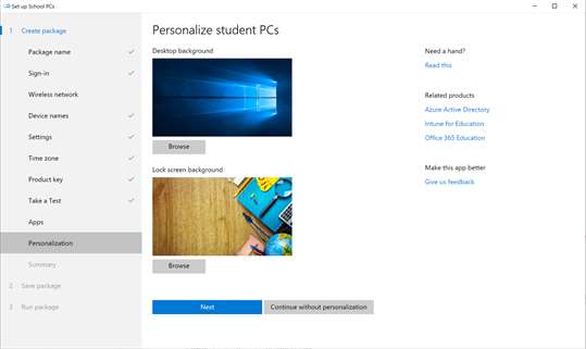 Set up School PCs screenshot 5