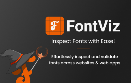 FontViz: Inspect fonts with ease small promo image