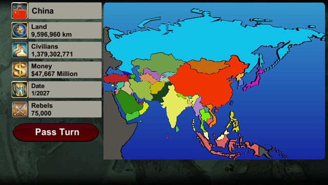 Asia Empire 2027 screenshot 1