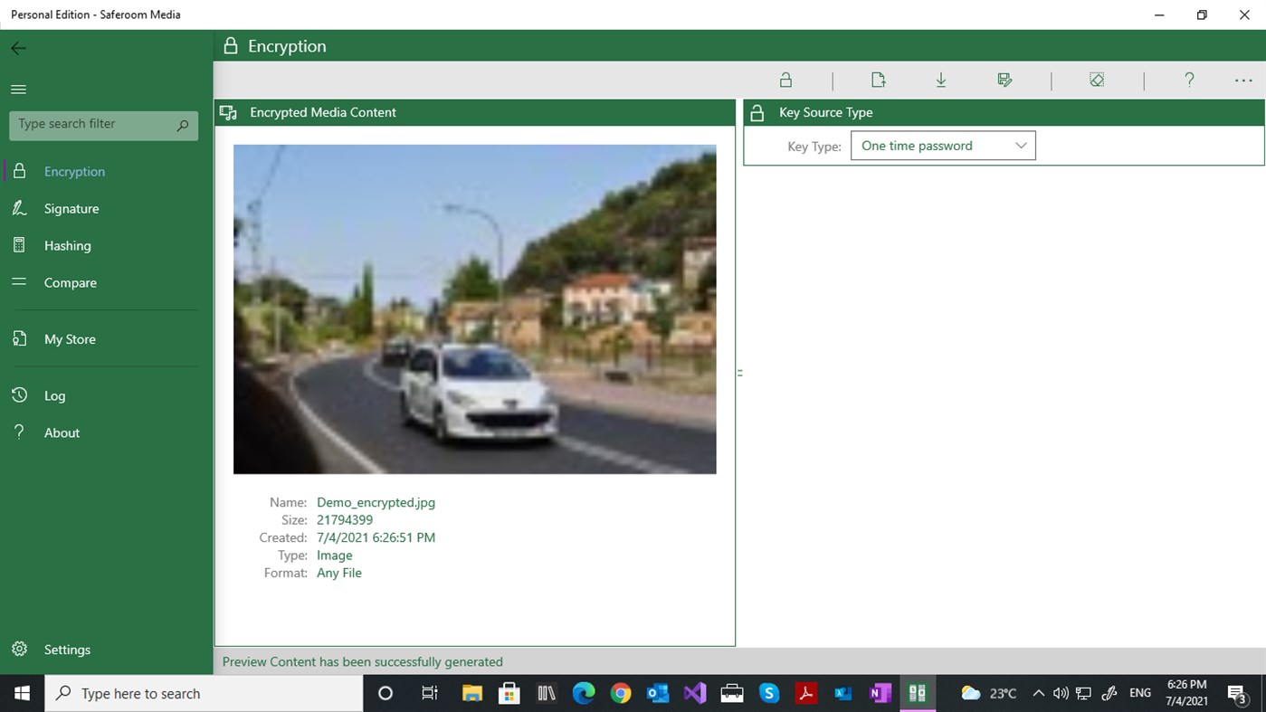 #4. Saferoom.Media (Windows) بواسطة: Security and Communications Software Inc.