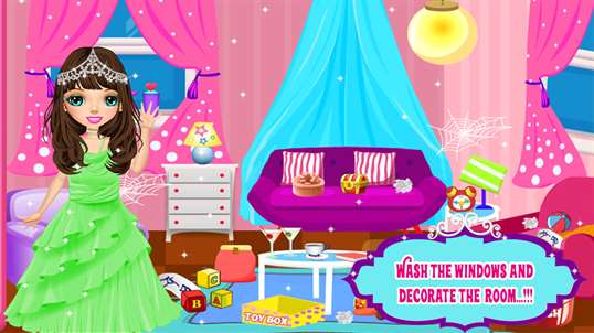 Princess Room Cleanup - Cleaning & Decoration screenshot 4