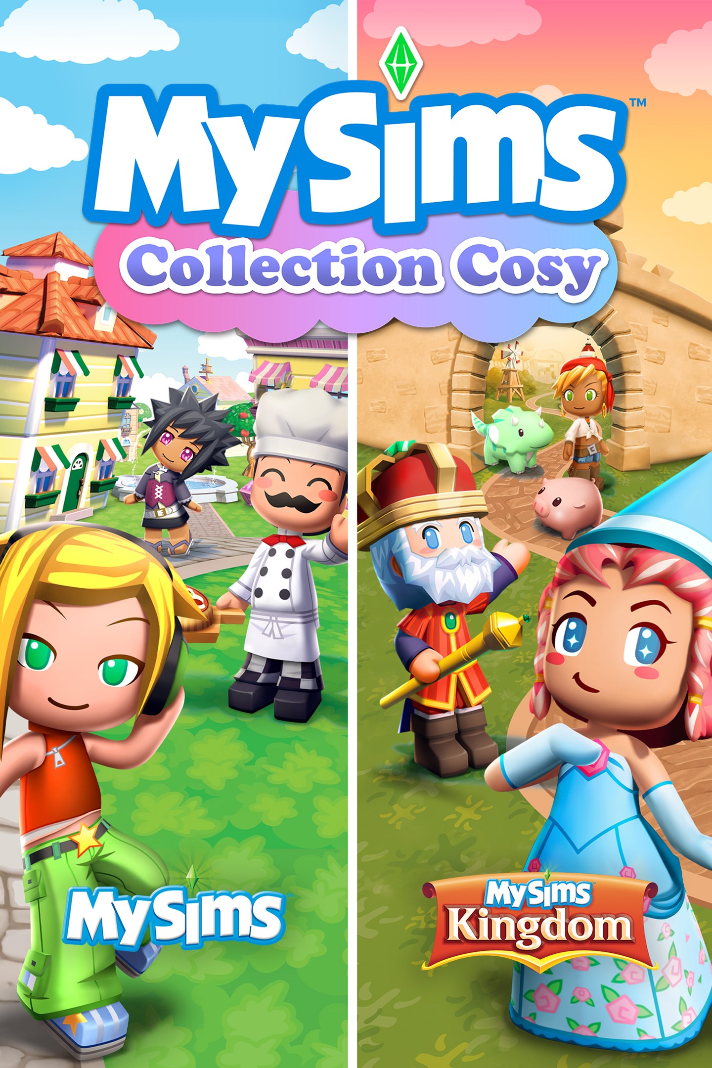 Capture de boîte de MySims™ : Collection cosy