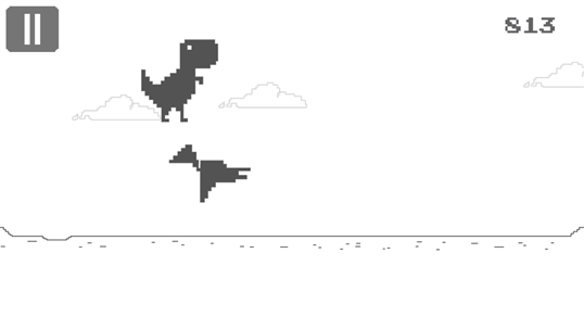 Dino runner - Trex Chrome Game screenshot 2
