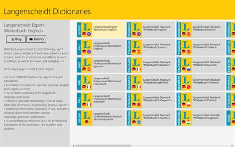 Langenscheidt Dictionaries Screenshots 2