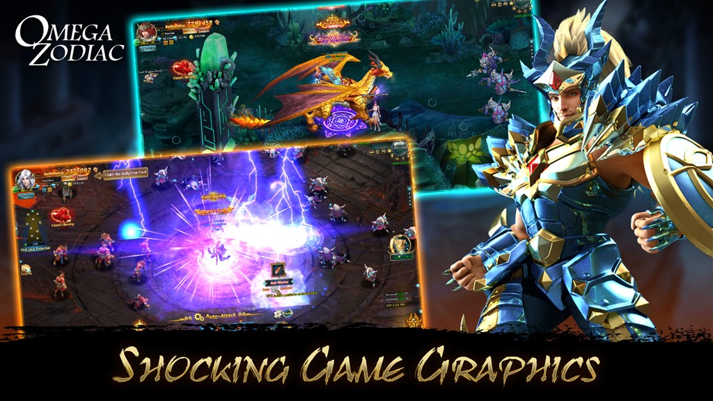 Omega Zodiac Greek Dark 3D MMORPG Microsoft Apps