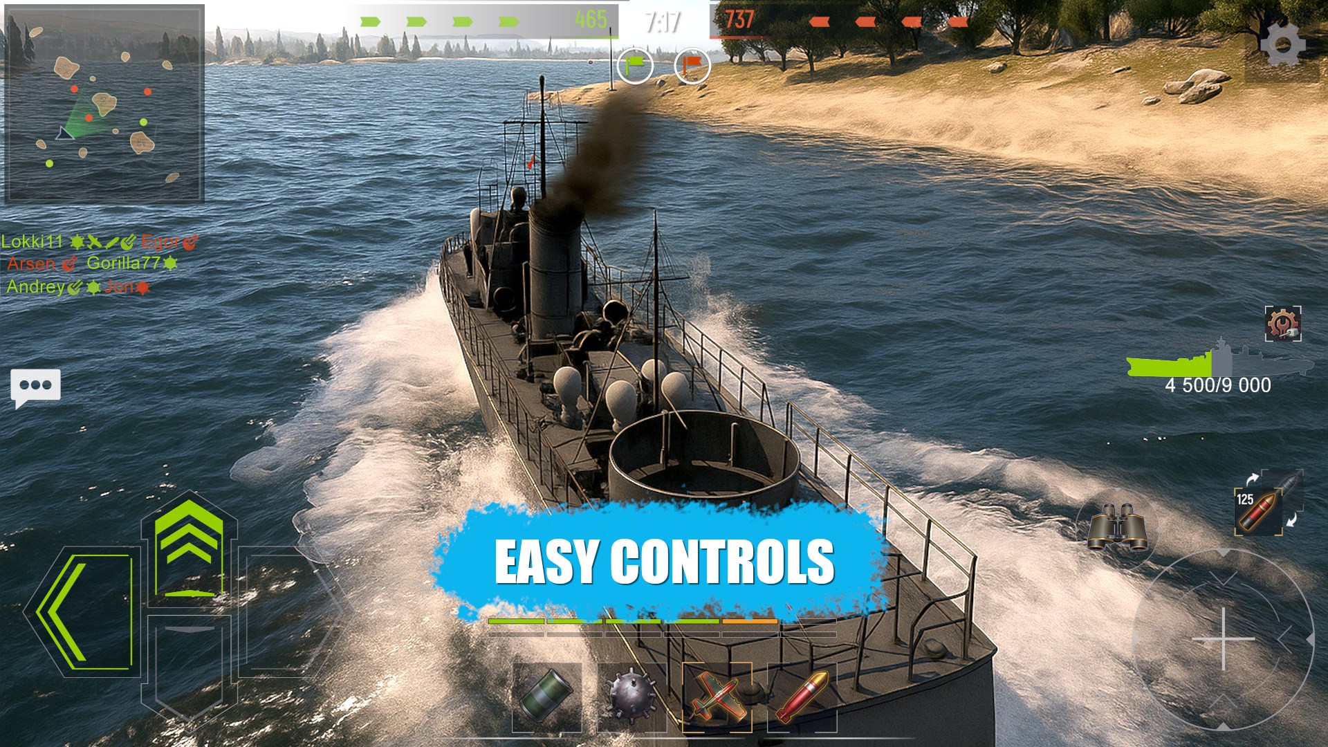 Navy War: Battleship War Game screenshot