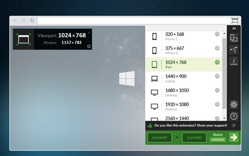 Window Resizer - Add-on Download