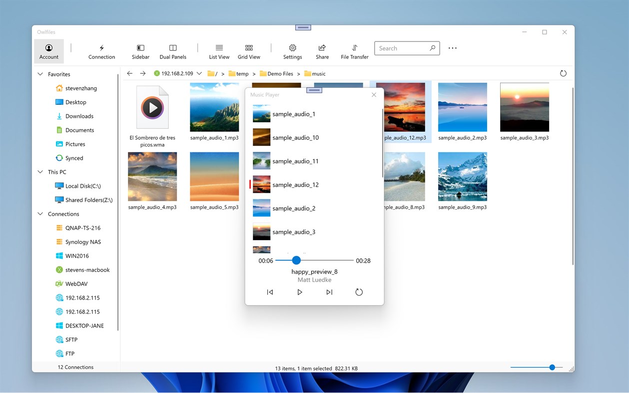 #6. Owlfiles - File Manager (Windows) Por: Skyjos Co., Ltd.
