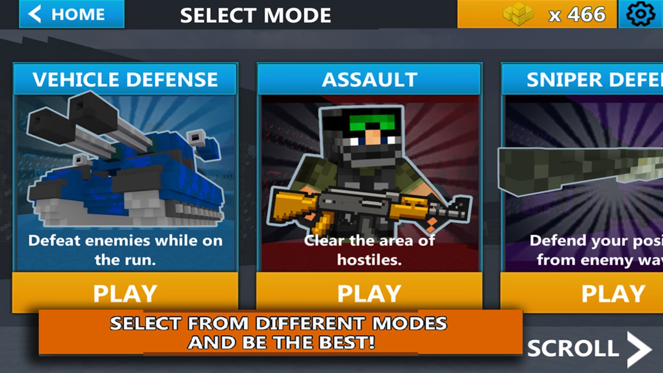 Screenshot 1 Cube Wars Battle Survival windows