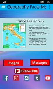 Geography Facts Messages screenshot 1