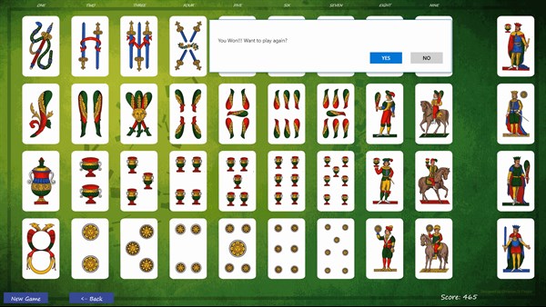 Solitaire 40 cards — 4