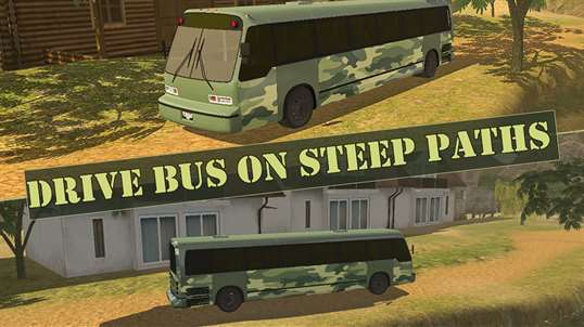Army Transport Bus Driver 3D - Military Staff Duty screenshot 5