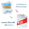 Convert JPG to PDF - PDFCool Converter