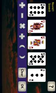 21 Math Card screenshot 1