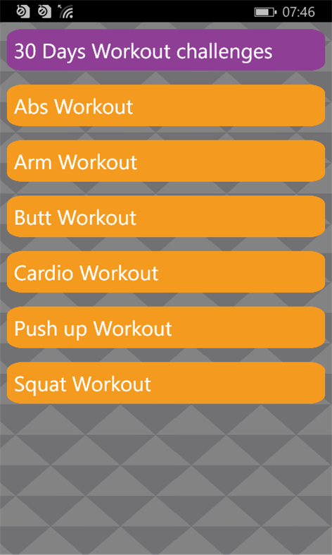 30 Day Fitness Challenges Free ~ A perfect workout Screenshots 1