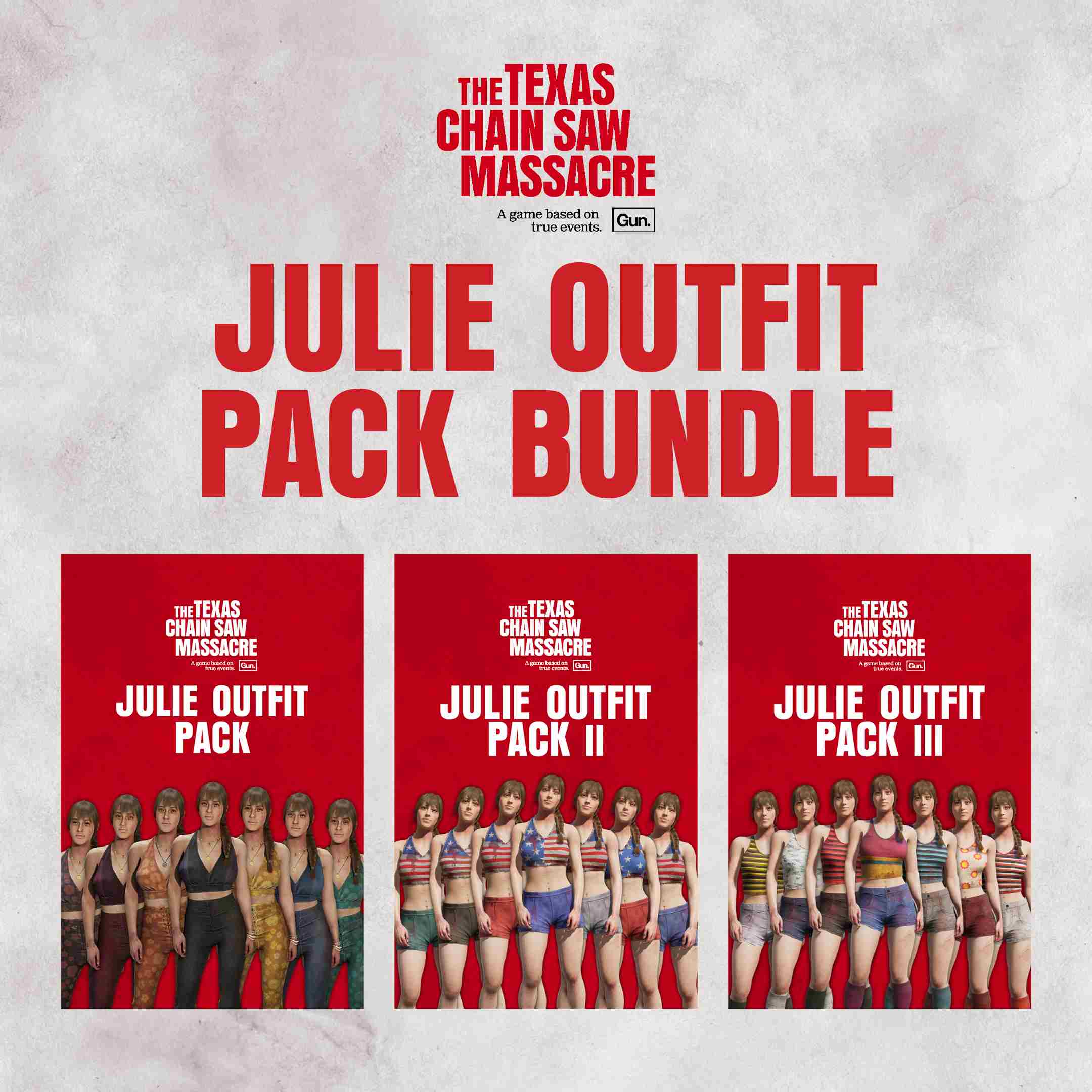 The Texas Chain Saw Massacre - Julie Outfits Bundle