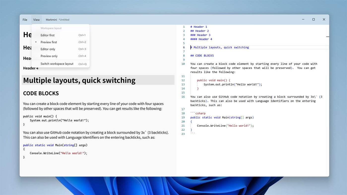 #3. Markmini (Windows) By: Pig Star