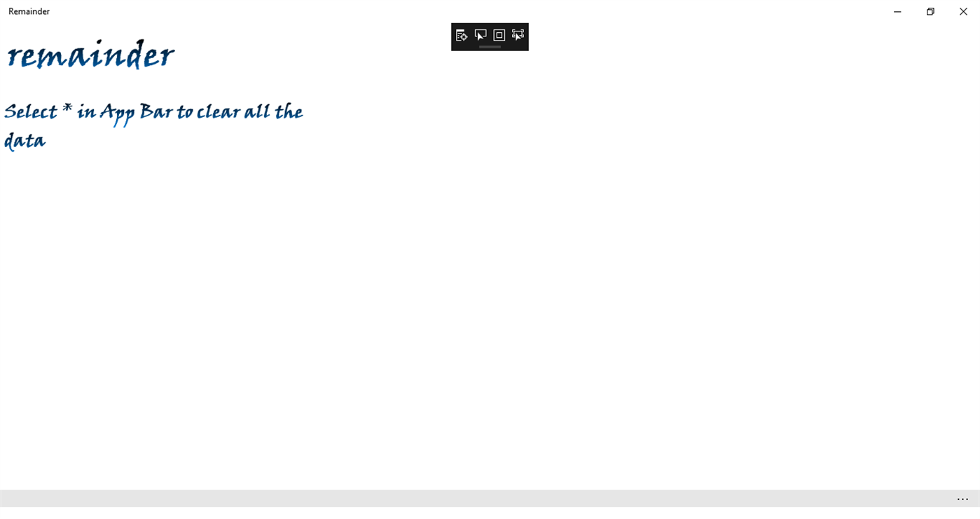 #3. Remind Task (Windows) Bởi: Manichandra Sripaad