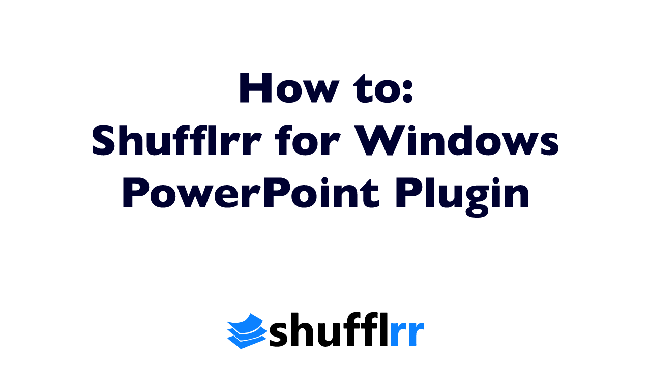 Snapshot 1 of Shufflrr Slide Library for PowerPoint