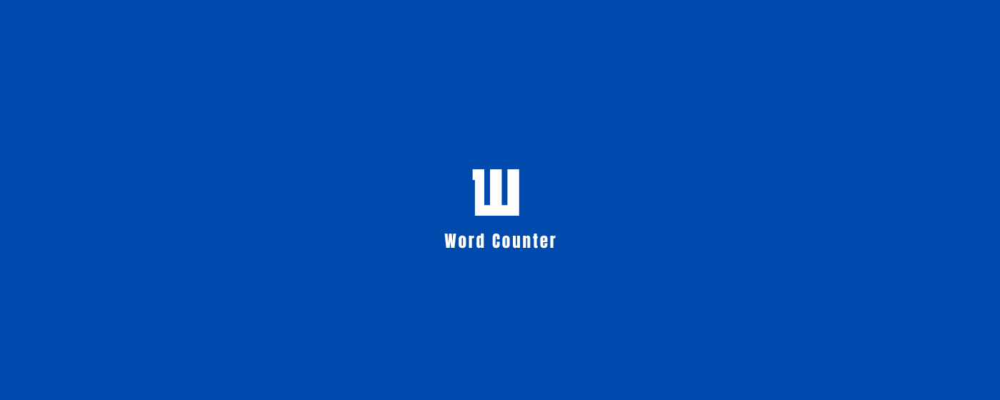 Word Counter