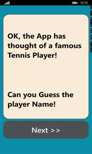 Tennis Player Who? screenshot 4