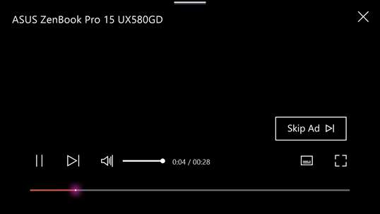 ScreenPad online video player screenshot 1