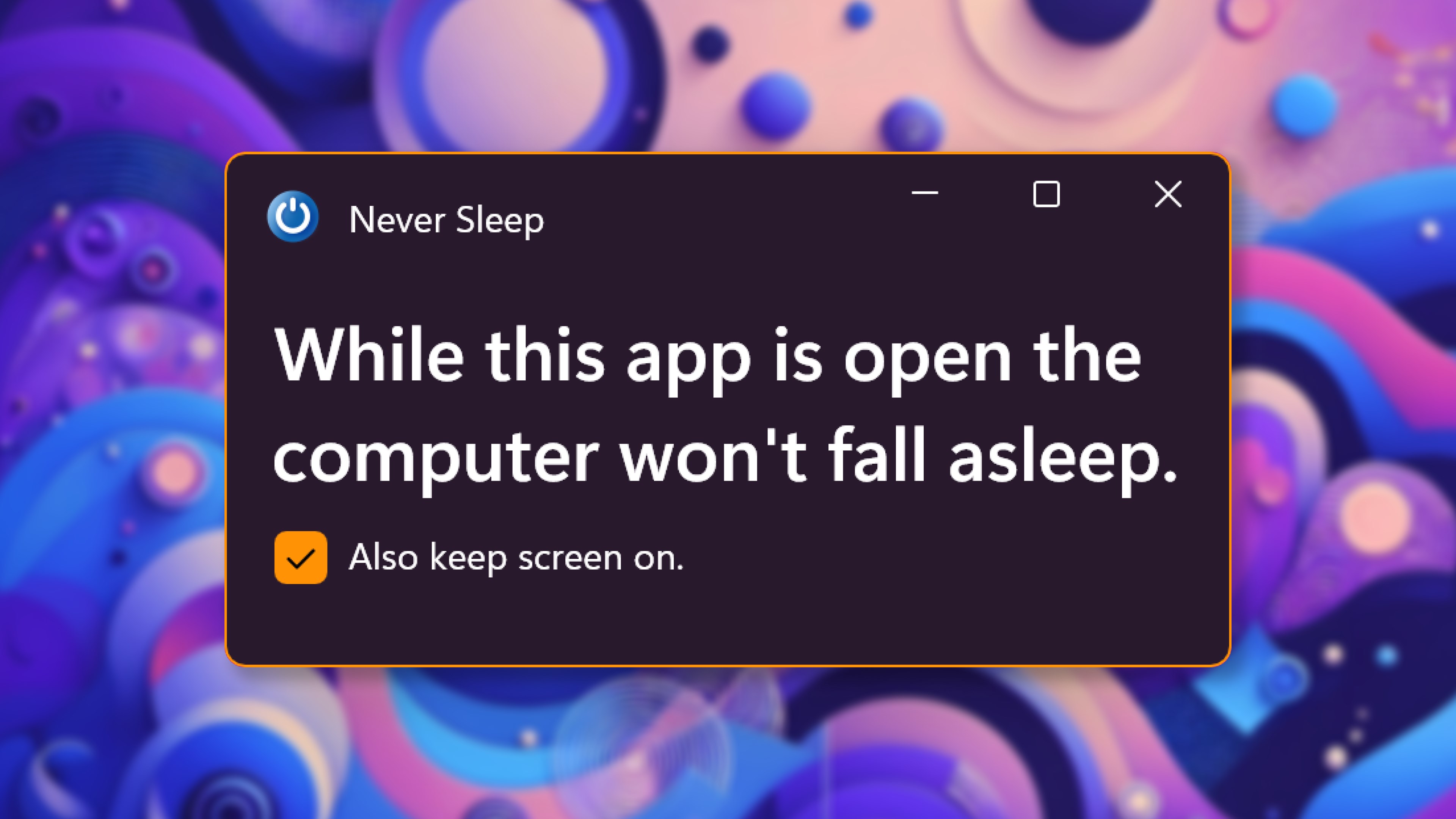 Never Sleep screenshot