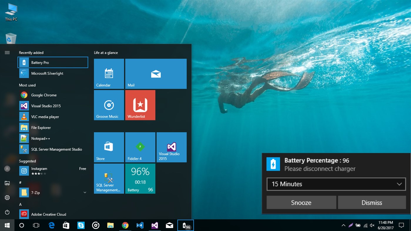 #5. Battery Pro (Windows) Av: KANJI KERALIYA