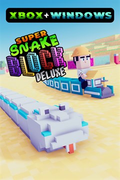 Cover poster for Super Snake Block DX (Xbox + Windows)