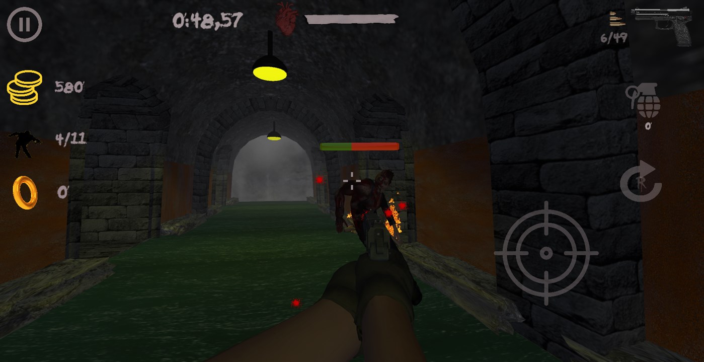 #1. Counter Attack Zombies (Windows) di: TNR Games