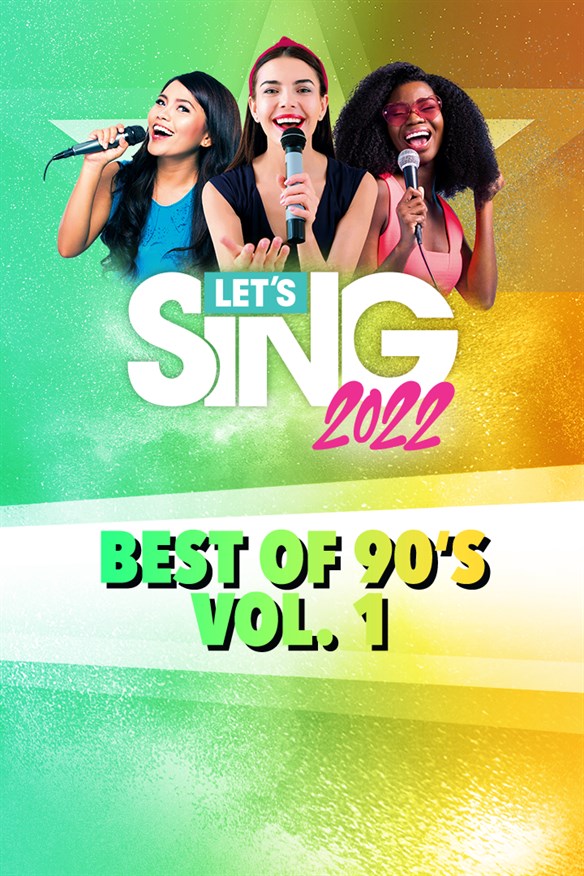 Let's Sing 2022 Best of 90's Vol. 1 Song Pack Xbox Series X|S and Xbox One cover art