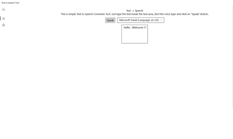Text to Speech Tool Screenshots 1