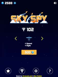 Sky Spy: Avoid Crazy Missiles screenshot 2