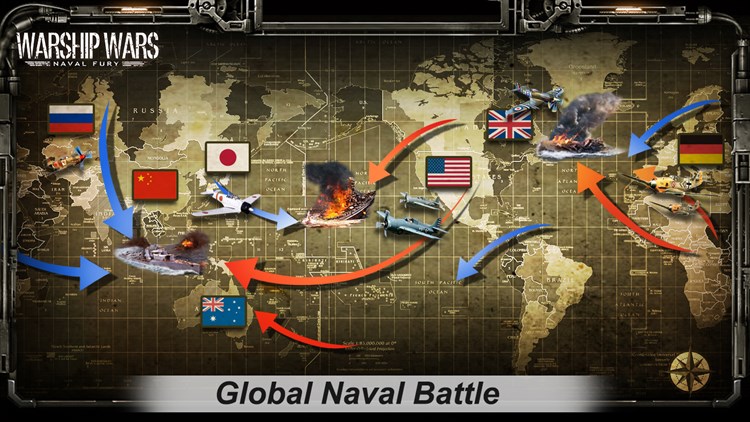 Warship Wars: Naval Fury - PC - (Windows)