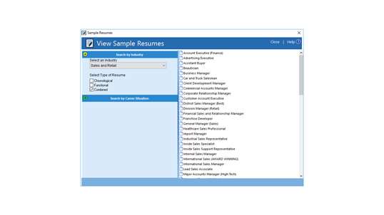 ResumeMaker Professional 20 screenshot 2