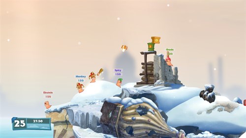 Worms Battlegrounds + Worms W.M.D