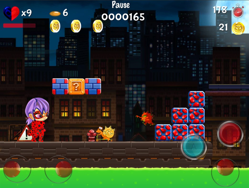 #1. Ladybug Dash Run Game (Windows) 由: GHAZDEV