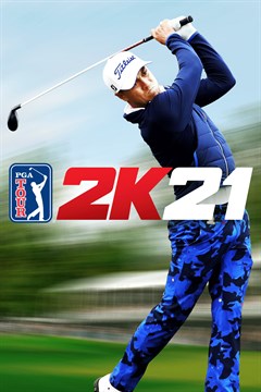 Cover poster for PGA TOUR 2K21