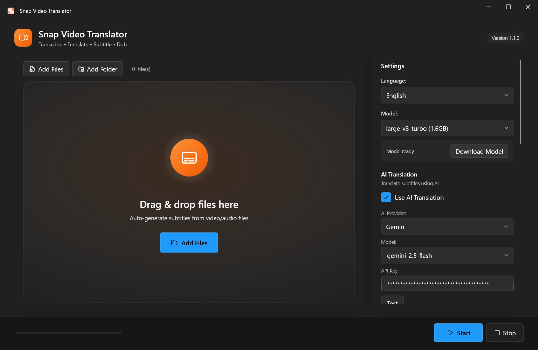 Snap Video Translator - Download and install on Windows