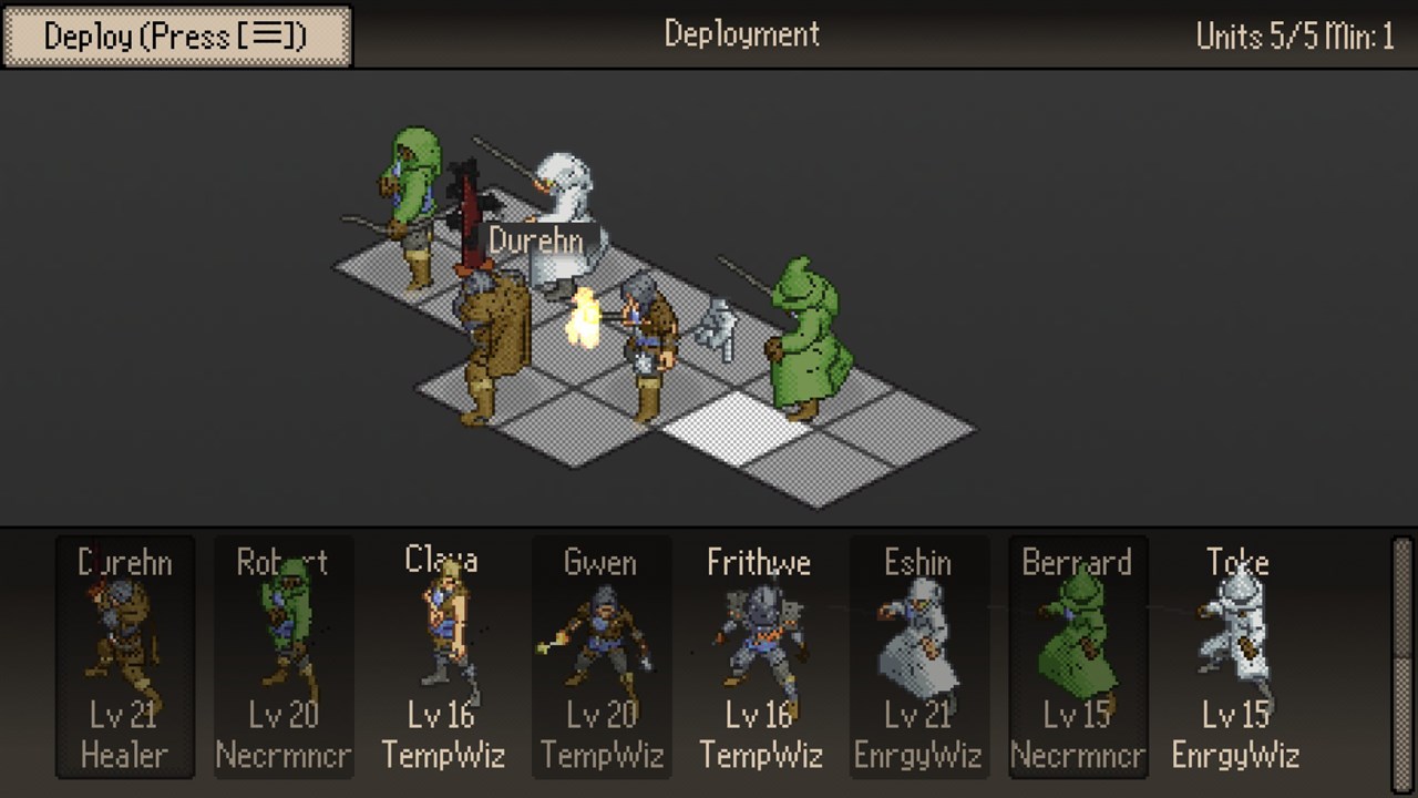 Tactics V: "Obsidian Brigade" screenshot 1
