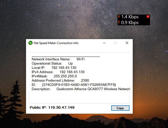 Net Speed Meter screenshot 10