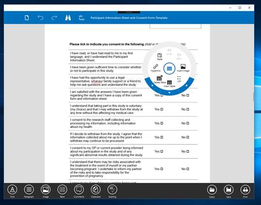 Document Editor For Windows 10 screenshot 3