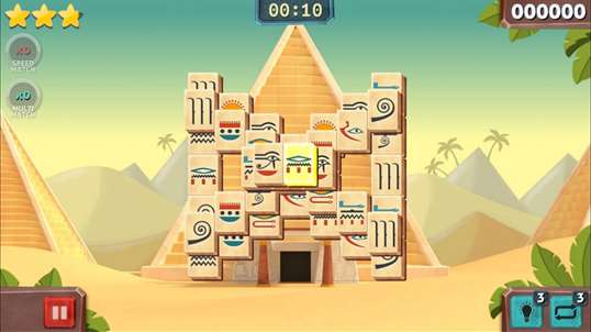 Pyramid Mahjong Tile Match screenshot 1