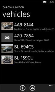 Car Consumption screenshot 1