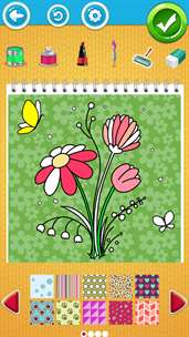 Flowers Coloring Book screenshot 5